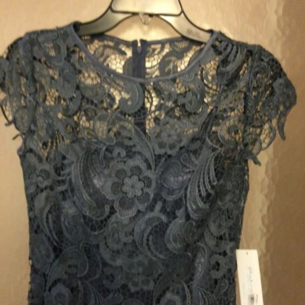 Patra Gray Lace Dress